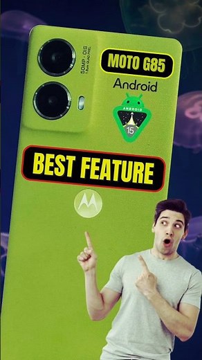 Motorola Moto G85 5G: Top-Hidden Features in Android 15 Update | Media Controls #motog85 #shorts