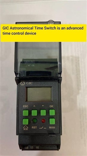 Gic Astronomical Time Switch #gic #shortvideo #time #lighting #industrial #automation