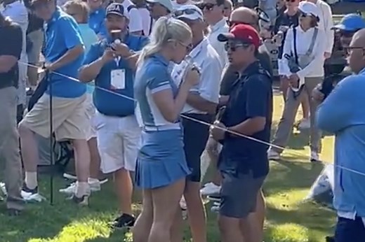 Charley Hull borrows lighter from fan at Solheim Cup, is fitting in just fine in Virginia