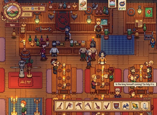 像素风多人联机种田游戏《旅者之憩 Travellers Rest》