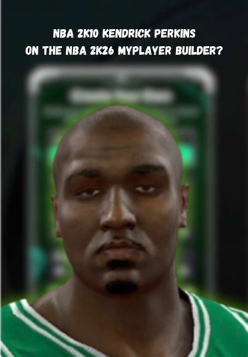 How y’all feeling about NBA 2K10 Kendrick Perkins on the NBA 2K26 MyPLAYER builder? Y’all agree with Kobe? 🔥🔥🔥 #nba2k26 #kendrickperkins #nba2k10 #2kcommunity #bostonceltics