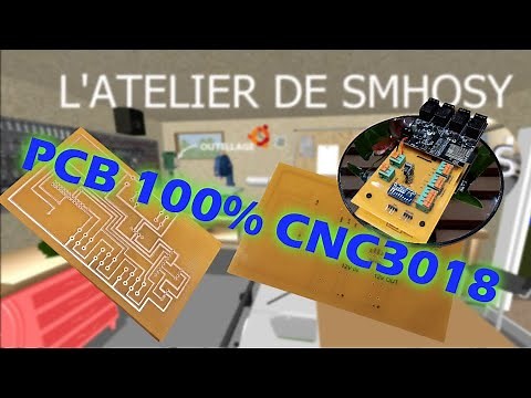 I'm manufacturing a PCB with the CNC 3018