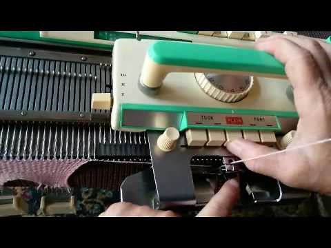 8 button Brother Knitting machines 5 Pattern knitting