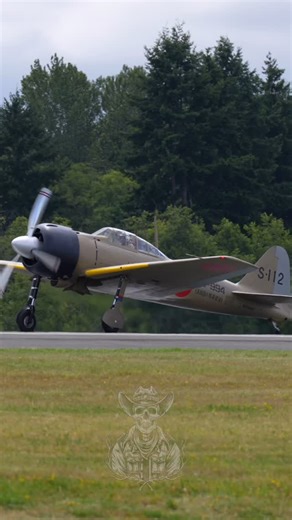 @dfwspotter on Instagram: "Mitsubishi A6M3 Zero takeoff from runway 34L LEGEND FLYERS LLC Mitsubishi A6M3 Zero NX9940 KPAE - ???? 7/3/25"