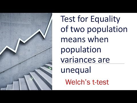 Welch's t-Test Explained | Comparing Two Means with Unequal Variances Made Easy!