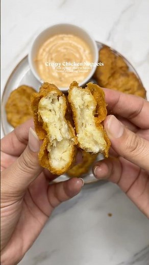 Crispy Chicken Nuggets at Home