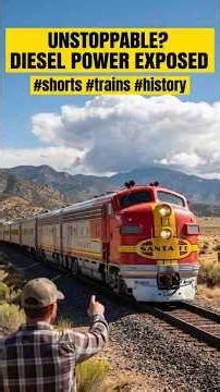 Why diesel locomotives dominate the tracks #trains #locomotive #engineering