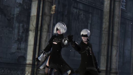 【MMD】2B与9S的双人舞（Nier:Automata）