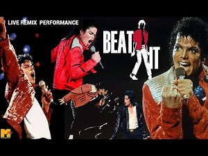 "Michael Jackson - Beat It (Live Remix Performance)"