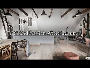 House Tour: Explore Scandinavian Attic In Stockholm