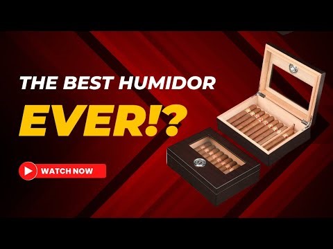 Tisfa Cigar Humidor Unboxing And Review