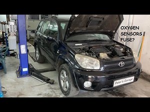 Toyota RAV4 Oxygen sensors fuse relay location replacement XA20