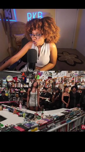 Coco Jones on Tiny desk 🔥 cocojones #you #tinydesk #nor #tiktoklive #livehighlights