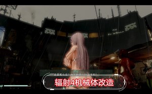 【Fallaout4自用整合包2021年更新计划】IkAROS-机械体改造，科幻金属质感的超性感美姬。