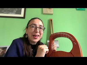 Lyre tutorial - using different tuning and improvising tunes