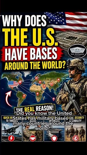 Why Does the U.S. Have Military Bases Around the World? 🌍🇺🇸