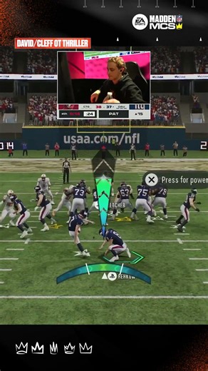 ABSOLUTE CINEMA at the Madden Bowl 🙌🎞️