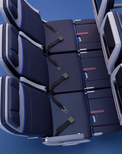 The most profitable seat on a 787 isn't in business class. It's three economy seats with a $40 mattress pad. I've flown the original version on Air New Zealand. United just figured out the math.A Polaris suite takes the footprint of roughly four economy seats. At $4,000 one-way on a transatlantic route, that's $1,000 per seat-equivalent of revenue. A Relax Row takes three economy seats, sells for $3,000 to $5,000 as a unit, and requires zero cabin reconfiguration. That's $1,000 to $1,700 per sea