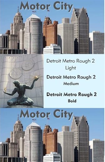 Detroit Metro Font Download