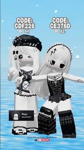 100R$ Goth/Emo Avatar Outfits✨ Catalog Avatar Creator #roblox #catalogavatarcreator #robloxoutfit