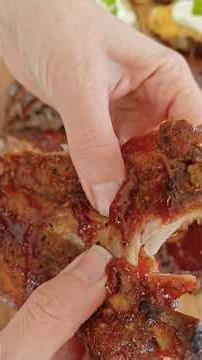 Juicy, Tender, Oven Baked Ribs at home