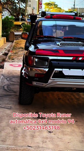Poderosa Toyota Runer automática 4x4 modelo 94 la full equipo ###parati #toyota #🚗 #jalapa