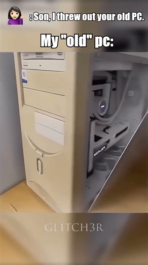 old pc? #memes #shorts #mixtape #tech