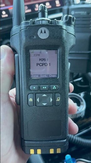 Motorola APX6000 800 MHz P25 trunked system scan
