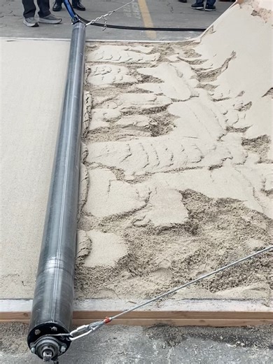 The versatility of a Roller Screed is AMAZING!! Who is using one? Better Question. Who wants to use one? #concrete #concreteplacing #concreteconstruction #concretefinisher #construction #flatfloor #concretelife #utah #idaho #fortheloveofconcrete #roller #contractor #concretecontractor #reels #intrmntconcrete #acdiproud #fyp #concretework #concretepaving