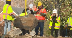 Confederate General A.P. Hill's remains removed from Richmond monument
