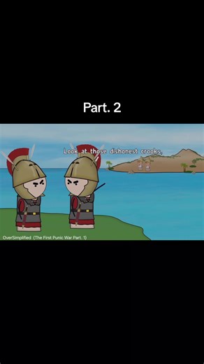 OverSimplified The First Punic War Pt.1 #punicwars #thefirstpunicwa #historytime #fyp #oversimplified