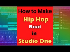 How to Make Hip Hop Beat in Studio One - Riddhiman