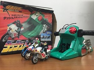 masked rider dash biker set review ダッシュバイカーセット 仮面ライダー1号&サイクロン 仮面ライダーV3&ハリケーン BLACK RX&アクロバッター