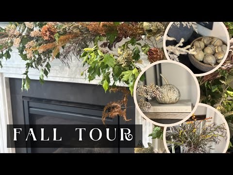 Fall House Tour, Fall Decorating Ideas