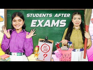 STUDENTS After EXAMS | Toppers vs Failure | School Life | Anaysa