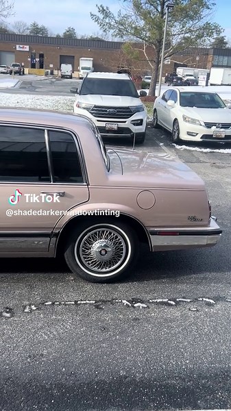 1989 Buick Park Avenue with 15% all cars come with a lifetime warranty for appointments call 301-710-3186 #windowtinters #tint #waldorfmd #charlescountymd #buick