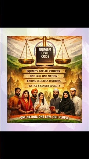 uniform civil code # jai hind 🫡jai bharat🇮🇳#need of an hour #equality in reality 💯🇮🇳⚖️