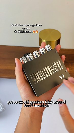 Turn your old speakers into a powerhouse with booming bass and crystal-clear stereo—wireless Bluetooth freedom meets punchy 2.1 channel output for cars, home, or DIY audio! 🚗🎧🔥 Customize tones, feel every beat, and rock any space! | Ordinaryon