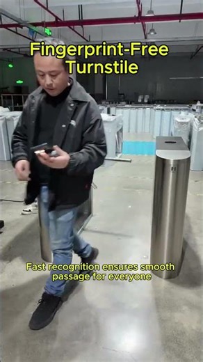 Fingerprint-Free Speed Gate for High-Traffic Areas