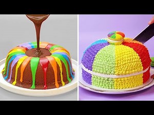 Our Favorite Rainbow Cake Compilation | Fancy Chocolate Cake Recipes | Best Cake 2020