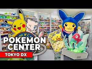 Inside POKEMON CENTER TOKYO DX ⭐Exclusive PIKACHU Plushies | Trading Cards & Game Museum