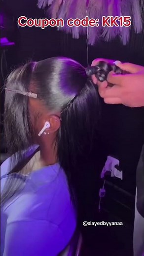 😍Half Up Half Down Tutorial! Natural Hairstyle Install for Beginners Friendly #elfinhair