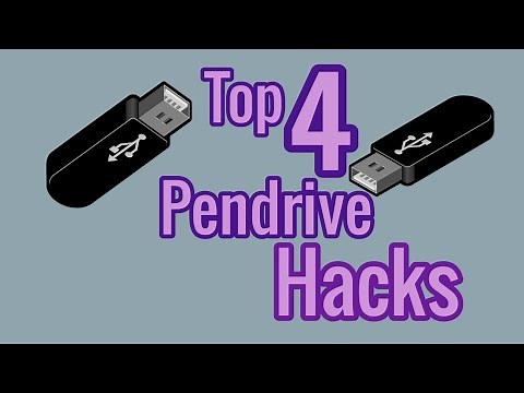 Top 4 PenDrive Hacks |USB Tricks And Tips|