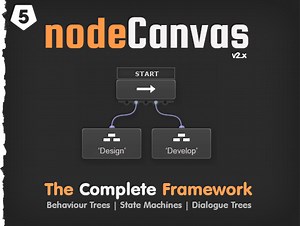 NodeCanvas - (Behaviour Trees | State Machines | Dialogue Trees)