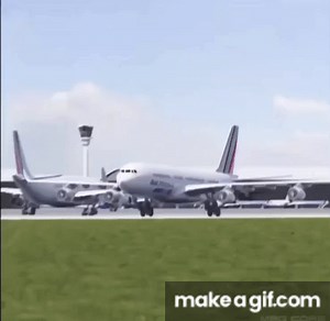 Plane flapping wings meme on Make a GIF