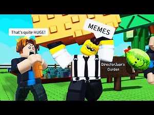 ROBLOX Grow a Garden Funny Moments (MEMES) 🌱