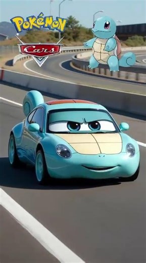 Pokémon Evolutions as Cars! 🚗 Bulbasaur, Charmander & Squirtle