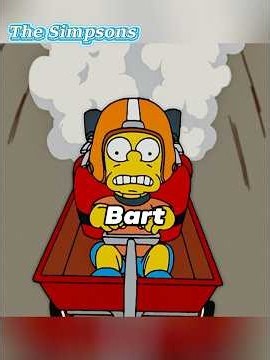 Bart become the hero who saved Springfield! #thesimpsons #cartoon #simpsons #fyp #funny