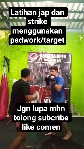 tutorial cara tips melatih jap strike pemula #boxing #muaythai #striking #mma