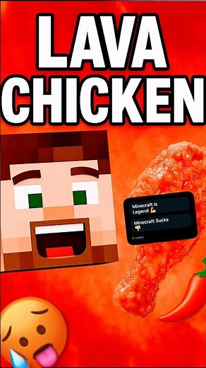 Steve’s LAVA CHICKEN Is TOO SPICY for Minecraft 🍗🔥 (You’ve Been Warned!)** Minecraft Movie Song